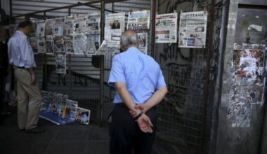 Greece ranks lowest in EU for press freedom for fourth consecutive year, says RSF