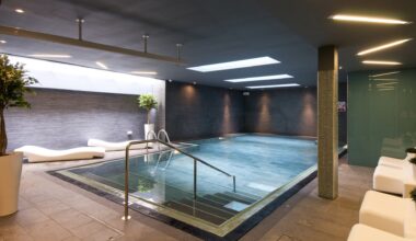 Escape the crowds and take a dip in basement pool of Edinburgh's Apex Hotel