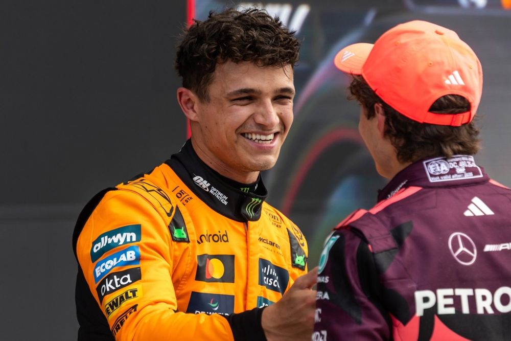 Lando Norris, McLaren, Andrea Kimi Antonelli, Mercedes