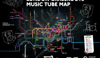 New London Grassroots Music Venues Tube Map Released