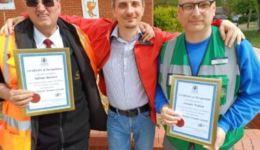 Awards given to Hunslet TARA stalwarts