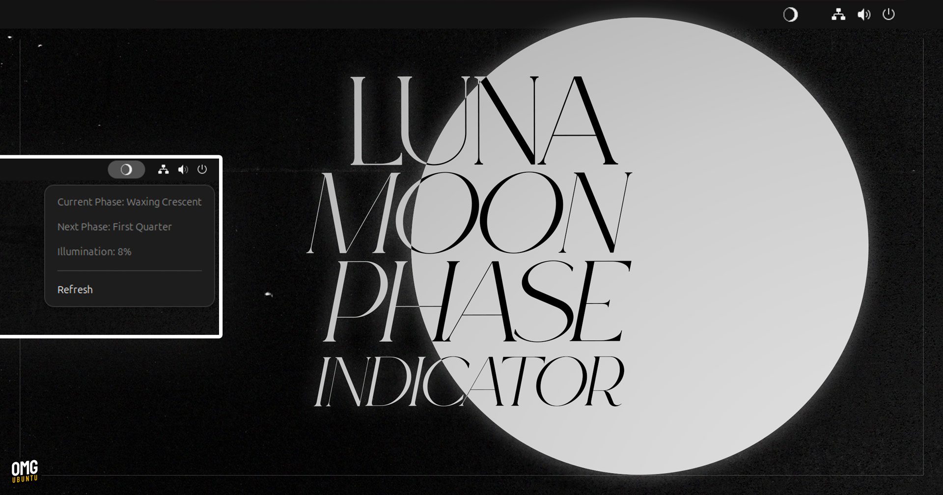 Track Moon Phases From Your Ubuntu Desktop With Luna