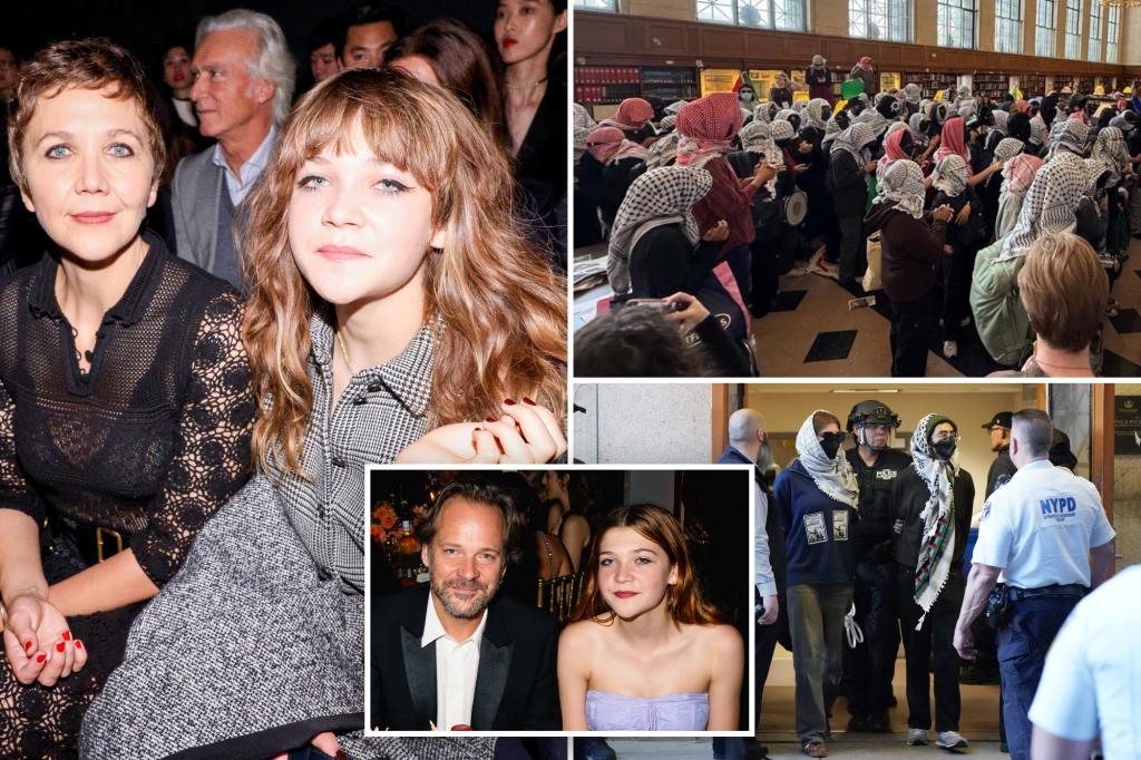 Maggie Gyllenhaal’s daughter Ramona Sarsgaard arrested during Columbia protests