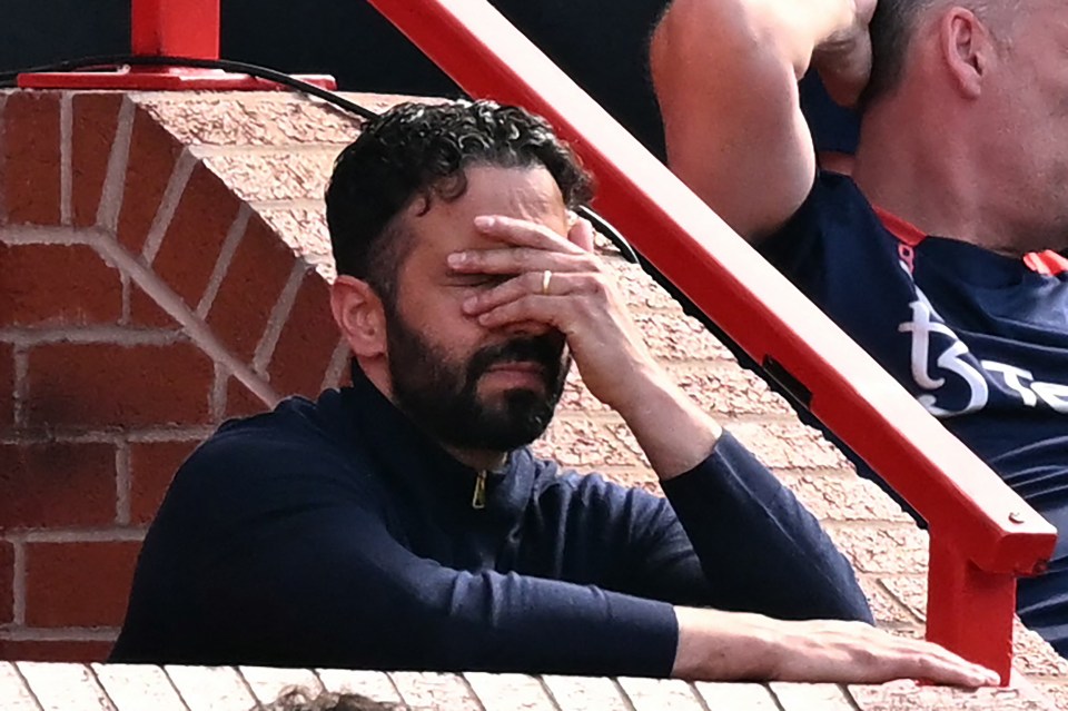 Amorim cast doubt on his own future at the club