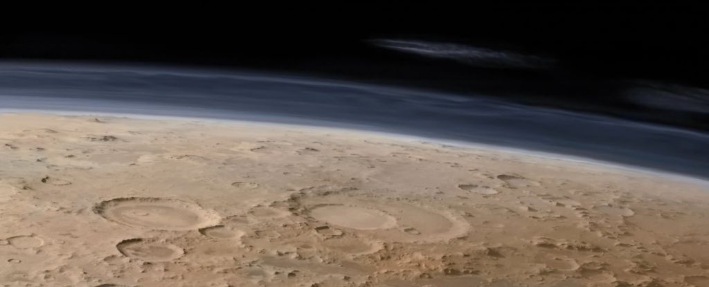 Scientists Have Clear Evidence of Martian Atmosphere 'Sputtering' : ScienceAlert