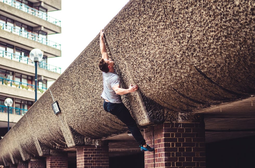 buildering in london