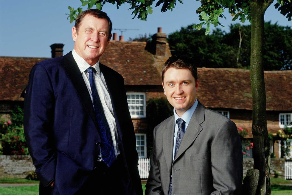 john nettles and daniel casey, midsomer murders