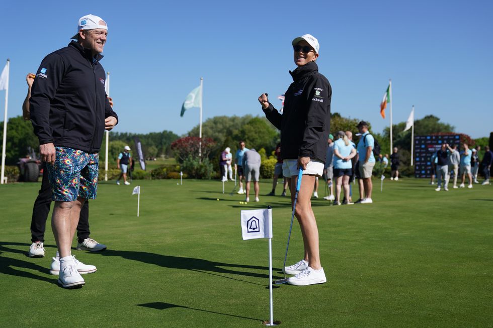 Mike Tindall and Zara Tindall