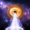 nasa black hole artist render