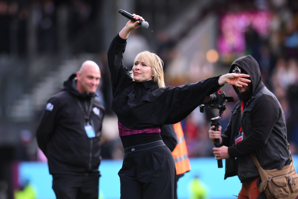 Bedingfield performed her song at Turf Moor and Ampadu didn't want anyone to think he was mocking it