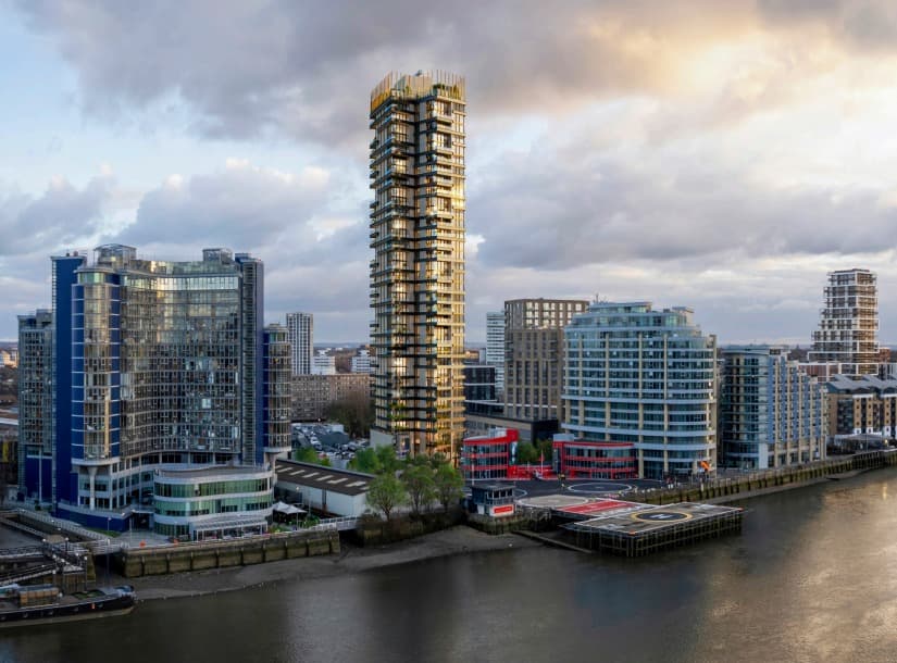 London’s only heliport objects to plans to build giant 35-storey tower next door