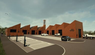 Lochgelly industrial units celebrate its coal mining heritage : May 2025 : News : Architecture in profile the building environment in Scotland