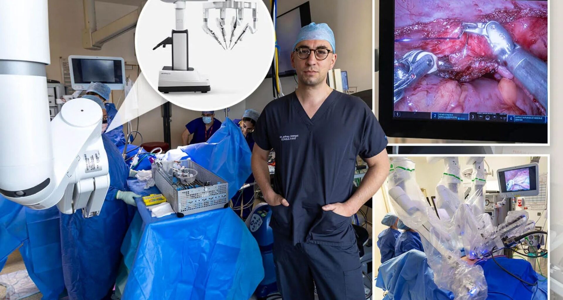 Inside the million-pound machine that will soon be performing keyhole surgery on Brits