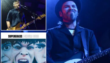 Supergrass roll back years with blistering Barrowlands performance on Glasgow leg of anniversary tour