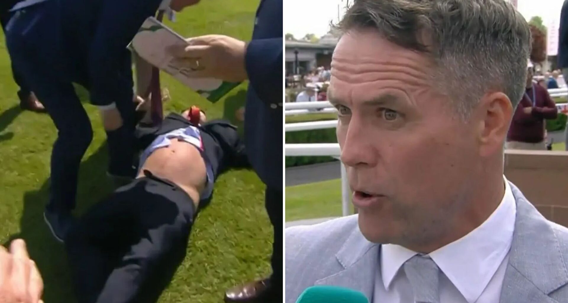 Raucous scenes at the races as Michael Owen runs riot and bookies duck for cover on Ladies Day at Chester
