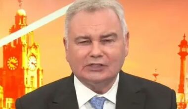 Brave Eamonn Holmes tells of injuries from horror fall on live TV and admits adrenaline got him through the show
