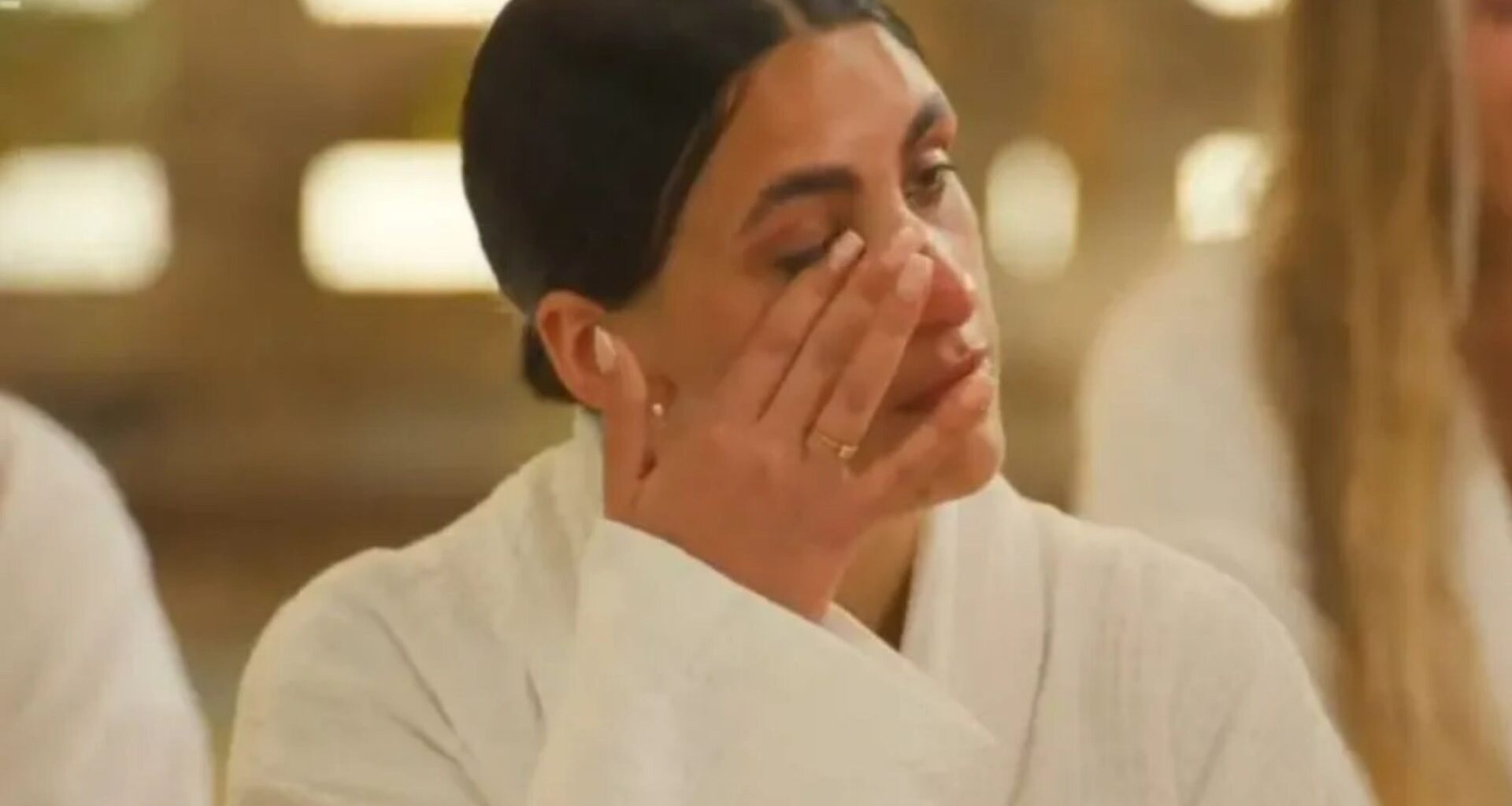 Watch the moment Virgin Island cast strip NAKED as one girl flees the room in tears