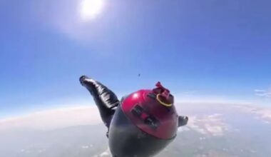 I dropped my iPhone from 10,000ft while skydiving - I tracked it down to a forest and was AMAZED by what I found