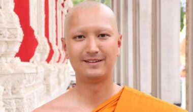'It made me feel more calm' - Golf star says becoming an ordained monk helped him win spot in The Open at Royal Portrush