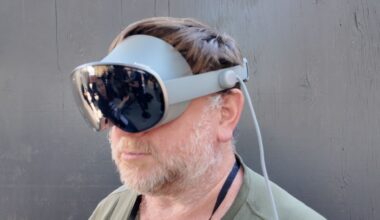 Project Moohan headset being worn