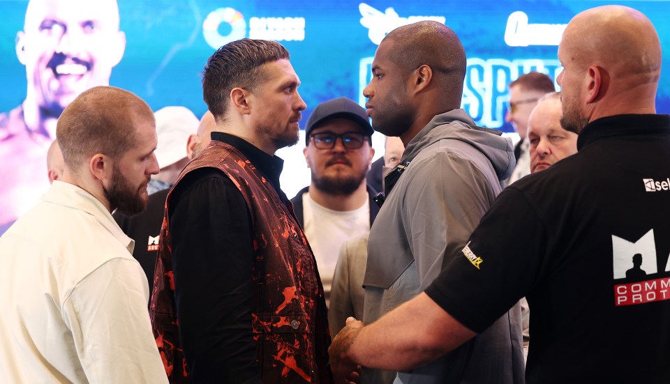 He could end up fighting the winner of Dubois and Usyk next year