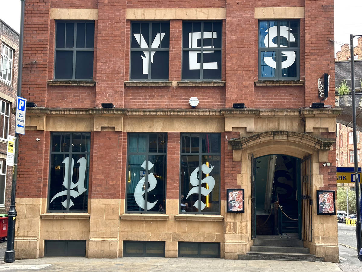 outside yes in manchester