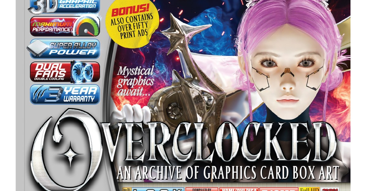 A new book will celebrate graphics card box art.