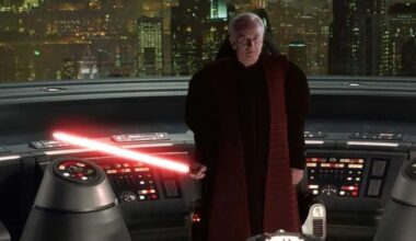 Palpatine in Revenge of the Sith.