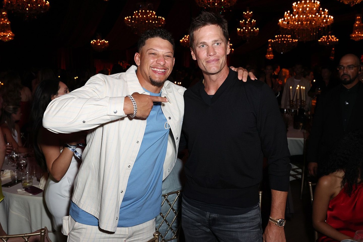 Patrick Mahomes parties ahead of Miami Grand Prix