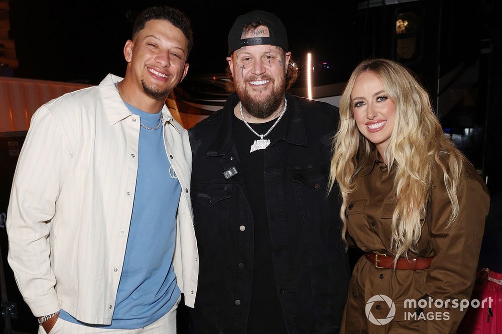 Patrick Mahomes, Jelly Roll and Brittany Mahomes 