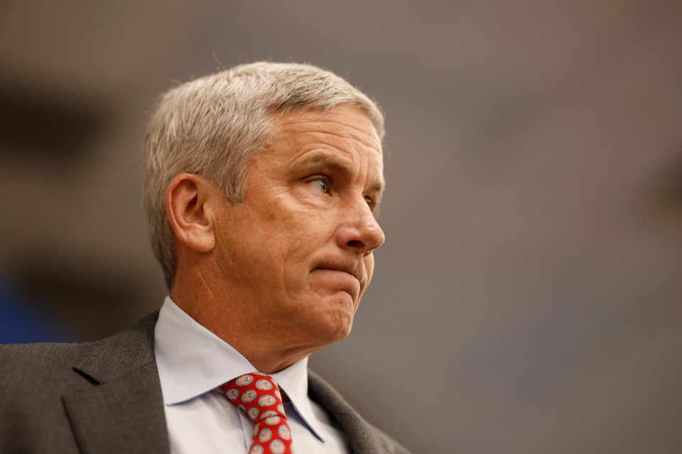 PGA Tour commissioner Monahan has defended the Masters champion's decision