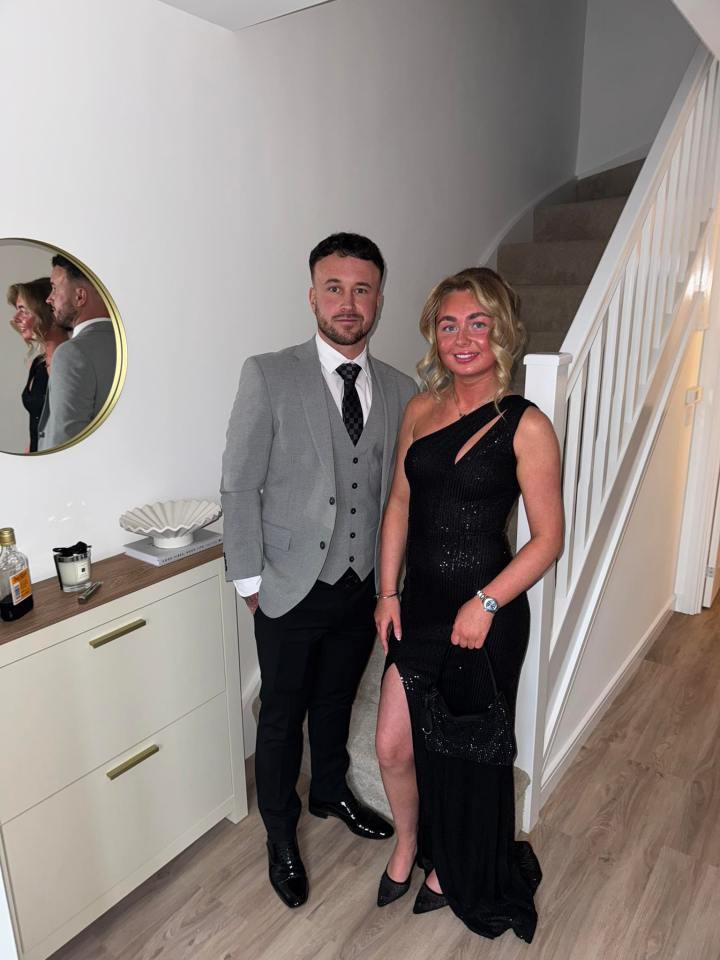 Photo of Toni Stewart and her boyfriend Josh Taplin.
