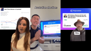Illegal betting website Polymarket paying TikTokers to promote election gambling