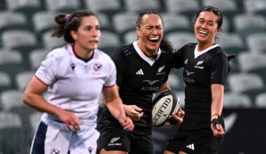 Woodman-Wickliffe in seventh heaven as Black Ferns run riot over USA