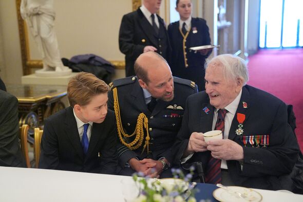 The King And The Queen Host Veteran Tea Party To Mark The 80th Anniversary Of VE Day