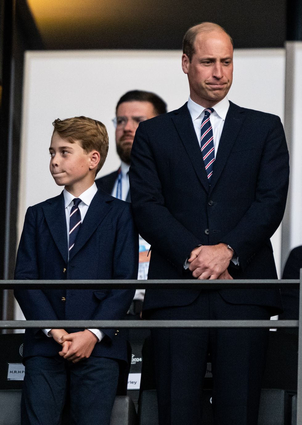 Prince William and Prince George
