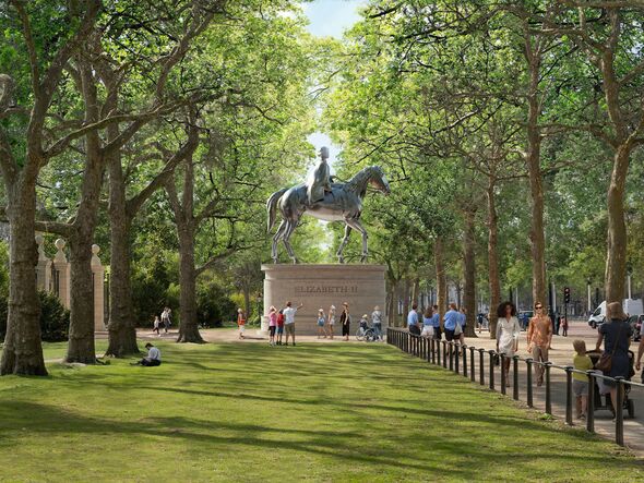 Queen Elizabeth II memorial
