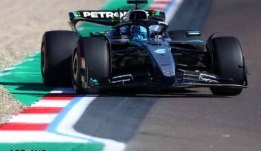George Russell, Mercedes, Imola, 2025