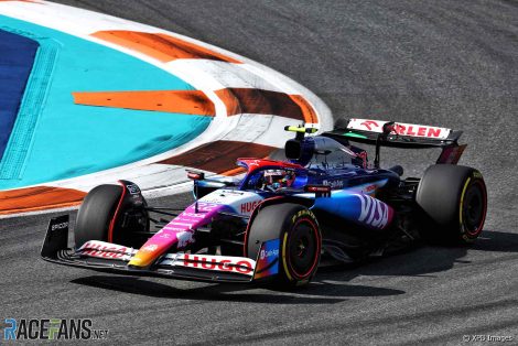 Yuki Tsunoda, RB, Miami International Autodrome, 2024