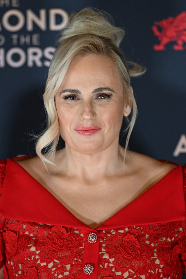 Rebel Wilson at the UK premiere of "The Almond and the Seahorse".