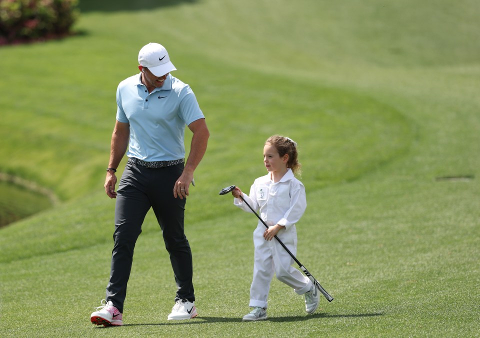 McIlroy and Stoll became parents to daughter Poppy in 2020