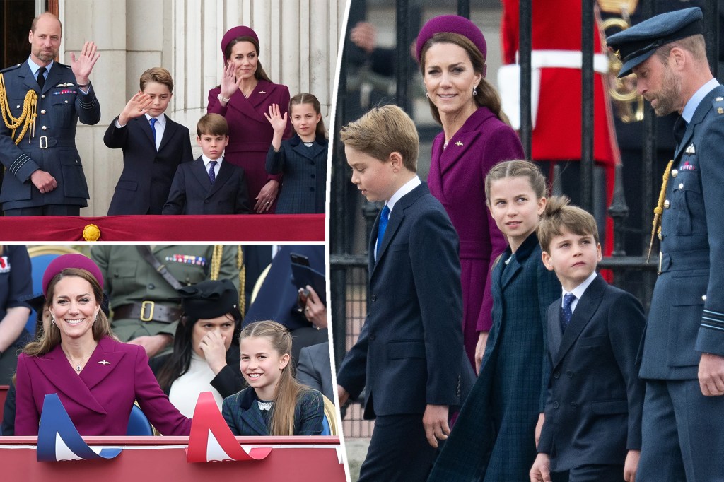 Royal family puts on a united front on VE Day after Prince Harry's bombshell plea to reconcile