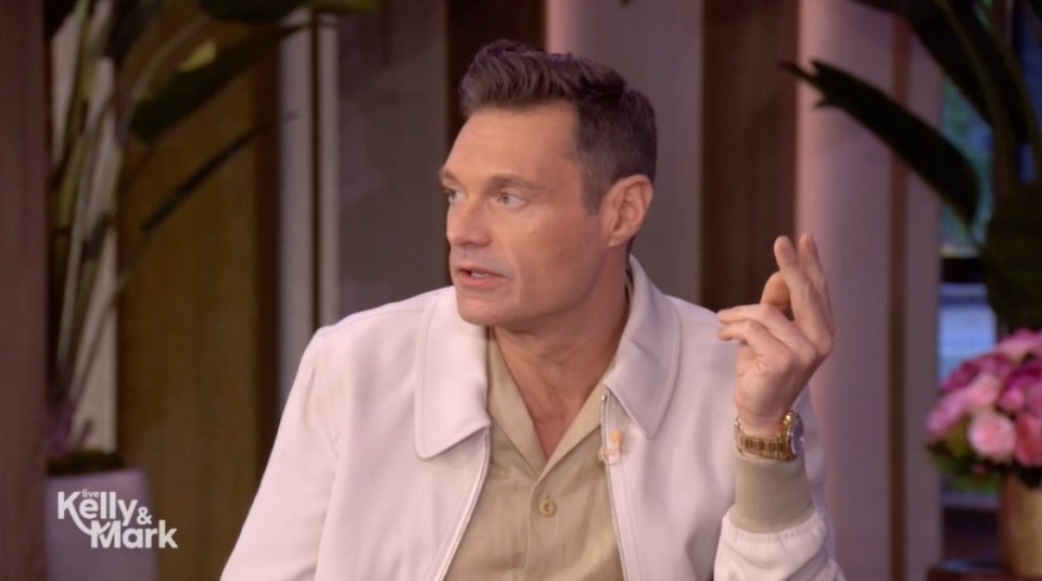 Ryan Seacrest on Kelly & Mark.