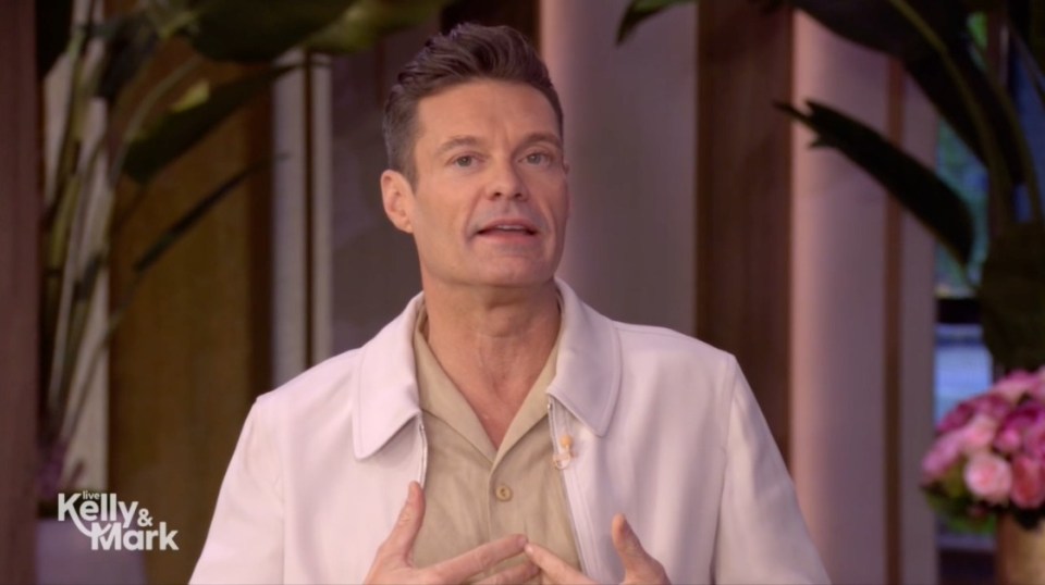 Ryan Seacrest on Kelly & Mark.
