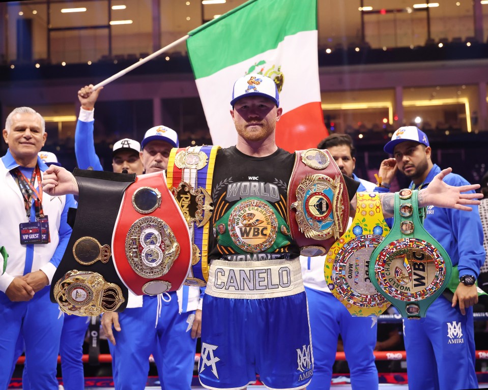 He will oversee Canelo's four-belt shootout with Crawford in September