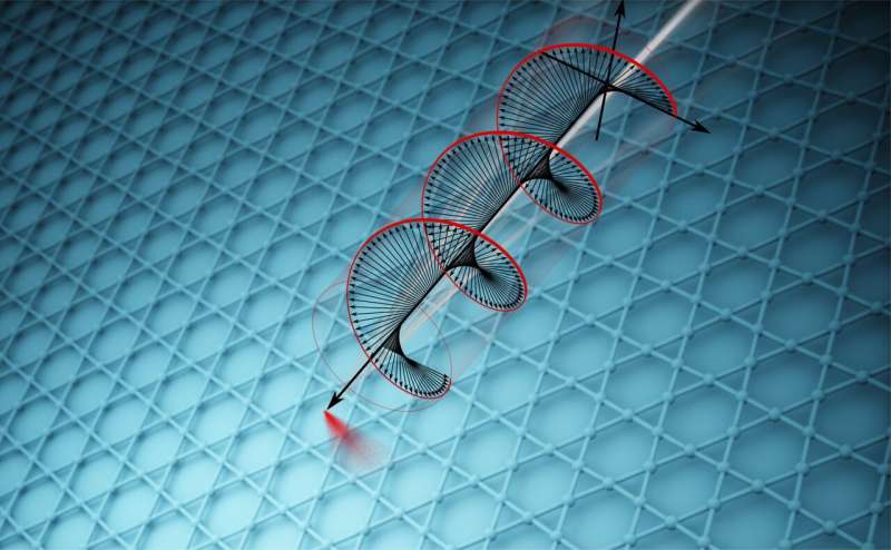 Scientists discover an unusual chiral quantum state in a topological material