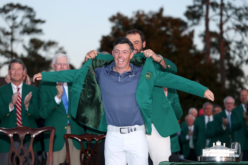 He will arrive as the reigning Masters champion