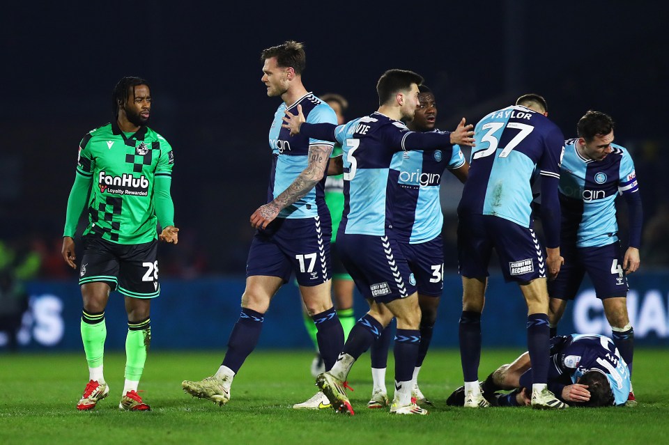 Dodds got his first win as Wycombe boss against Bristol Rovers