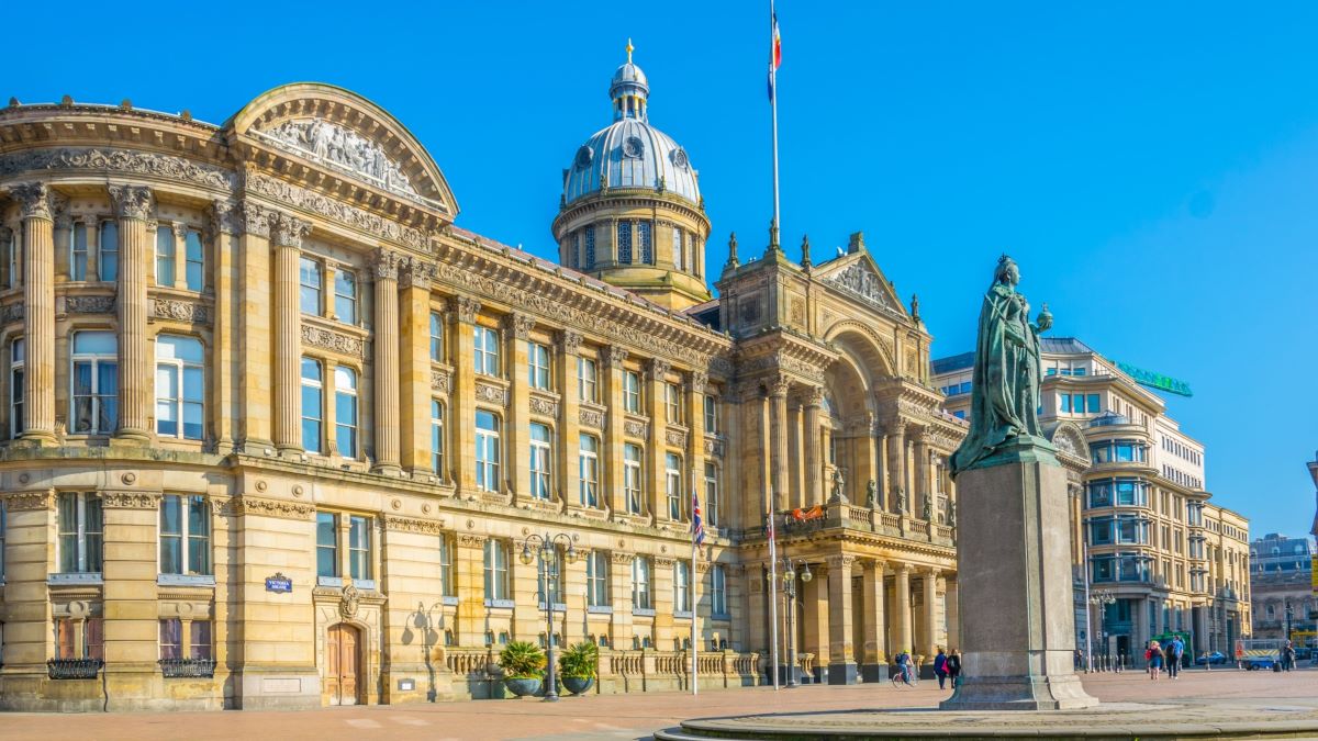 View of the Birmingham Museum & Art Gallery, England
