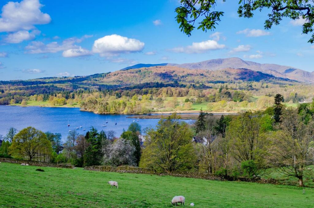 A view across Lake Windermere